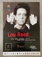 Poster Lou Reed in Koninklijk Circus Brussel 2000, Comme neuf, Enlèvement ou Envoi