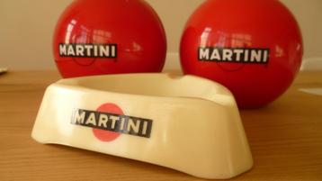 Reclame Martini , menuhouders en asbak zo goed als nieuw !!!