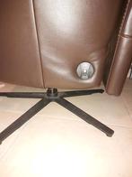 fauteuil relax cuir pivotant, Maison & Meubles, Fauteuils, Enlèvement, Neuf, Cuir
