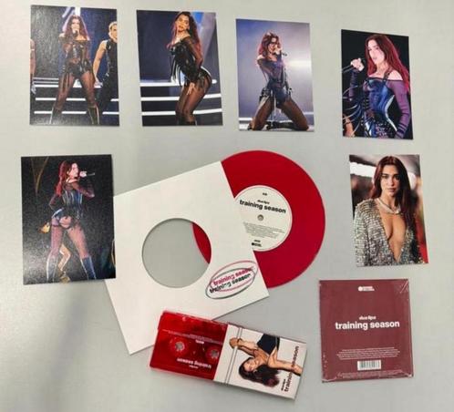 Dua Lipa Training Season RED Vinyl CD Cassette +6 live fotos, Verzamelen, Muziek, Artiesten en Beroemdheden, Nieuw, Cd of Plaat