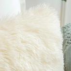 set van 2 knuffelig kunstbont kussensloop GRATIS LEVERING, Huis en Inrichting, Woonaccessoires | Kussens, Overige kleuren, -, Verzenden