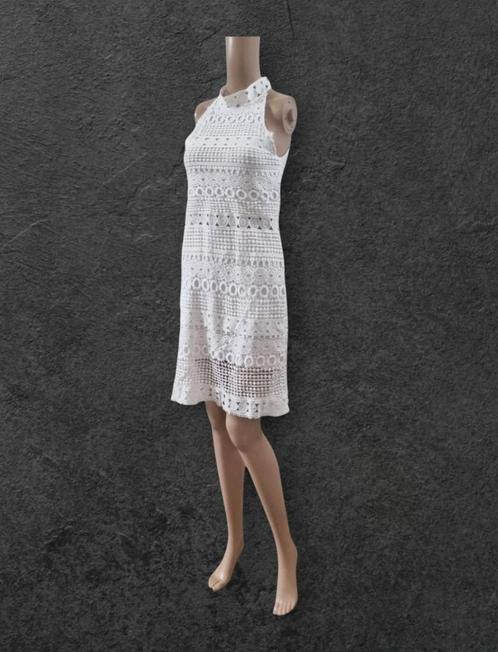 ✨️VINTAGE Zomerjurkje - Maat M - Pracht Staat✨️✨️, Kleding | Dames, Jurken, Zo goed als nieuw, Maat 38/40 (M), Wit, Boven de knie