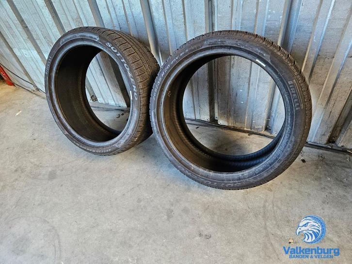 7-8mm! Winterbanden 265/35R20 Pirelli Sottozero Winter 240 S, Auto-onderdelen, Banden en Velgen, Band(en), Winterbanden, 20 inch