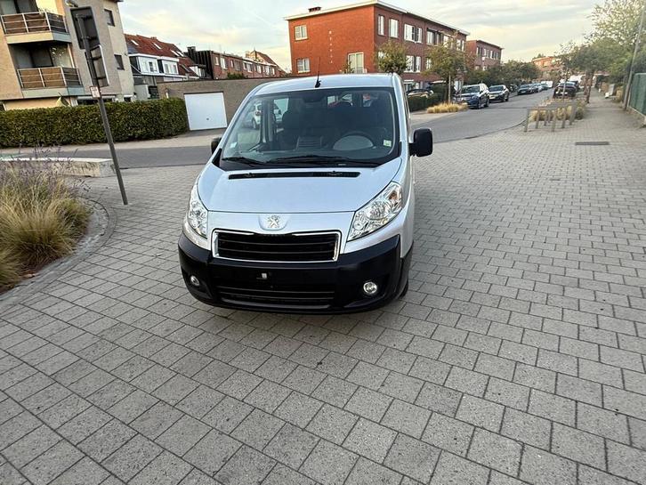 Peugeot Expert Dubbel Cabine 6plaats 2.0HDI Airco Navi, Auto's, Bestelwagens en Lichte vracht, Particulier, ABS, Airbags, Airconditioning