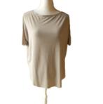 (112) -blouse femme t.U beige doré - blue joint -, Maat 38/40 (M), Beige, Ophalen of Verzenden, Zo goed als nieuw