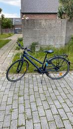 Decatlon 28 inch, amper op gereden. Geen gebruik sporen, Fietsen en Brommers, Ophalen, Zo goed als nieuw