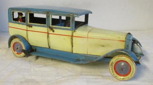 vintage tin toy opwindbare limousine DBS  baron540, Antiek en Kunst, Antiek | Speelgoed, Verzenden