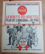 Spirou Tintin grand dépliant Coca-Cola 1967 Franquin Hergé, Comme neuf, Tintin, Autres types, Enlèvement ou Envoi
