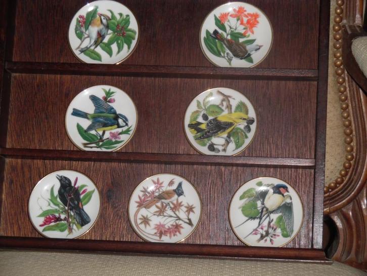 Verzameling Franklin Mint "Songbirds of the World" 1981, Verzamelen, Complete verzamelingen en Collecties, Ophalen