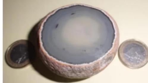 kleine wateragaat of hydroliet- mooi, Verzamelen, Mineralen en Fossielen, Ophalen of Verzenden