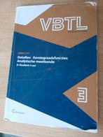 VBTL getallen eerstegraadsfuncties Analytische meetkunde 3de, Boeken, Ophalen of Verzenden, Gelezen