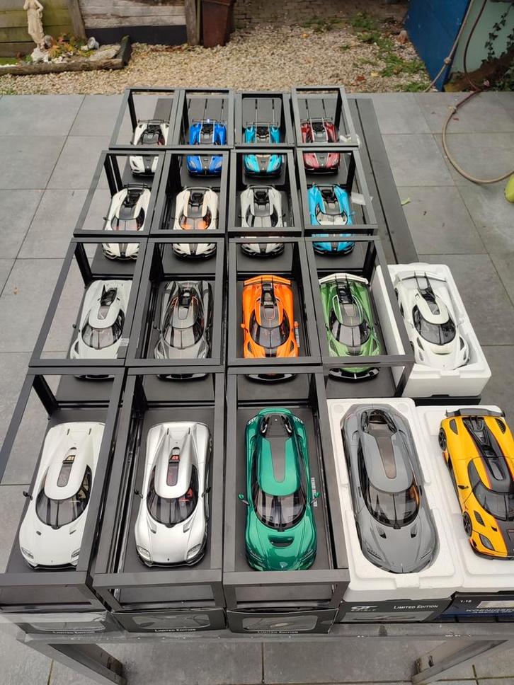 Koenigsegg gt spirit 1/18 (cc850s agera jesko regera...), Hobby en Vrije tijd, Modelauto's | 1:18, Zo goed als nieuw, Auto, Overige merken