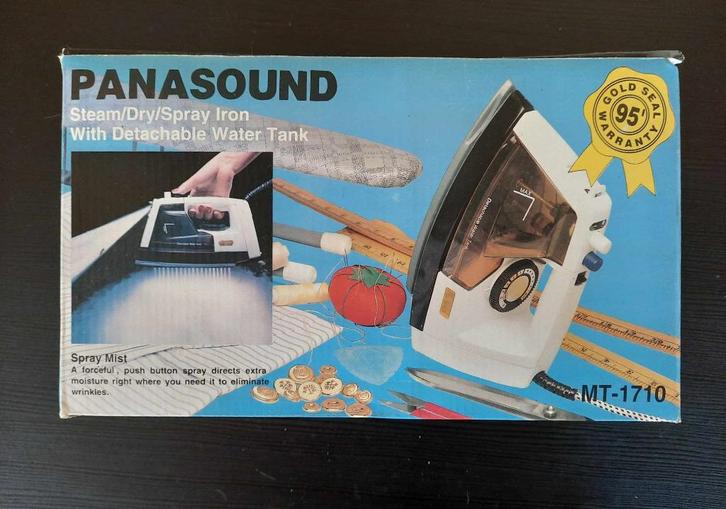 Splinternieuw Stoomstrijkijzer met Afneembaar Waterreservoir, Elektronische apparatuur, Strijkijzers en Strijkplanken, Nieuw, Strijkijzer met snoer