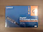 Linksys Gigabit ExpressCard Adapter (nieuw), Enlèvement ou Envoi, Neuf