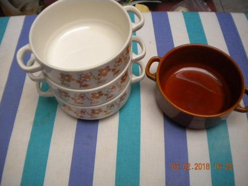 Soepkommen (4st.), Huis en Inrichting, Keuken | Servies, Ophalen