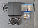 PS4 + 2 controllers + 3 games, Games en Spelcomputers, Ophalen, Gebruikt