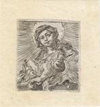 Cornelis Schut ets "Moeder met Kind op Arm", 19e eeuwse druk, Antiek en Kunst, Kunst | Etsen en Gravures, Ophalen