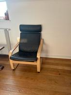Chaise IKEA avec repose-pied, Comme neuf, Brun, Chaise de bureau, Enlèvement ou Envoi