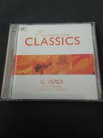 Verdi dubbel cd uit aida en il travatore, Cd's en Dvd's, Cd's | Klassiek, Ophalen of Verzenden, Zo goed als nieuw