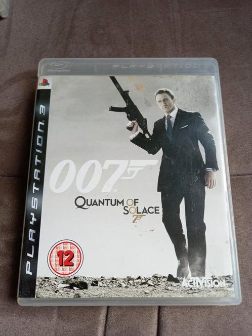PS3 007 Quantum of solace, Consoles de jeu & Jeux vidéo, Jeux | Sony PlayStation 3, Utilisé, Aventure et Action, 1 joueur, À partir de 12 ans