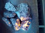 Pierres de syénite, sodalite flint naturelles, cristaux BRUT, Ophalen of Verzenden
