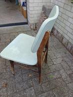 5 stoelen, Huis en Inrichting, Stoelen, Gebruikt, Blauw, Ophalen, Retro, vintage