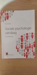 Rudy Schellaert - Sociale psychologie vandaag, Ophalen, Zo goed als nieuw, Nederlands, Rudy Schellaert