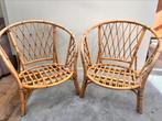 Rotan vintage, Ophalen, Gebruikt, Twee, Bruin