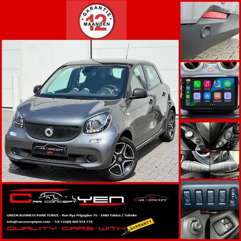 Smart ForFour 1.0i* Carplay*Jantes*Radar* Bluetooth*A/C*Navi, Auto's, Smart, Bedrijf, Te koop, ForFour, ABS, Airbags, Airconditioning