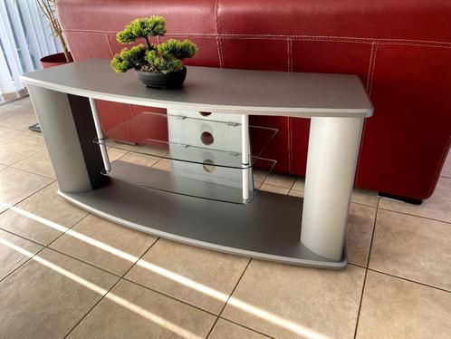 Meuble, Table TV + Hi-Fi  plus de conforte! 120x40x52, Maison & Meubles, Tables | Tables d'appoint, Utilisé, Ovale, 45 à 60 cm
