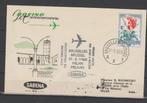 België 1960 SABENA 1e vlucht Brussel - Milaan, Verzenden, Envelop