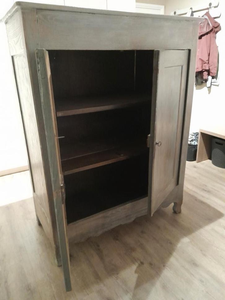 Antieke gepatineerde kast, Antiek en Kunst, Antiek | Meubels | Kasten, Ophalen