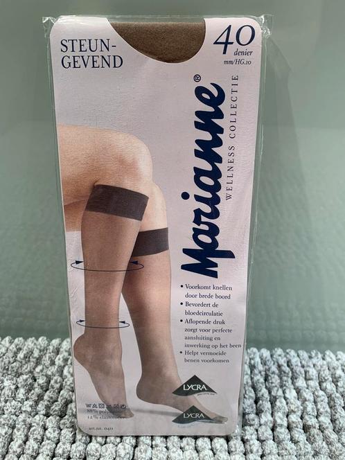 Steungevende lycra kniekous van het merk Marianne, Kleding | Dames, Leggings, Maillots en Panty's, Nieuw, Ophalen