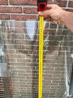 2x Afgerond/gebogen glas. Oorspronkelijk van een vitrine, Doe-het-zelf en Bouw, Ophalen