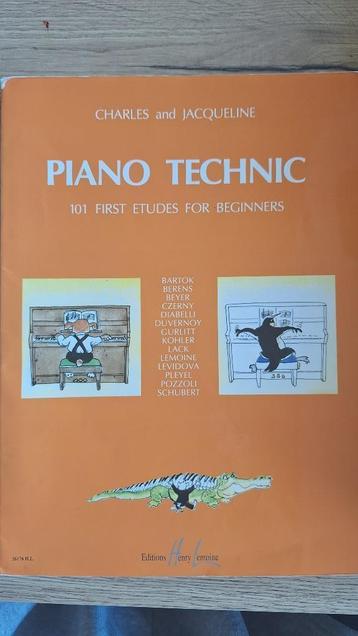 Piano technic for beginners beschikbaar voor biedingen