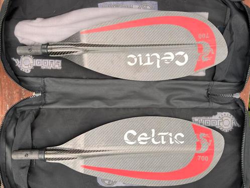 Carbon Celtic/Lendal kinetic Touring peddel, Watersport en Boten, Peddels, Zo goed als nieuw, Ophalen of Verzenden