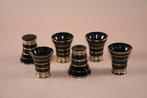 Boom art deco Hyalite glazen likeurset, Ophalen of Verzenden