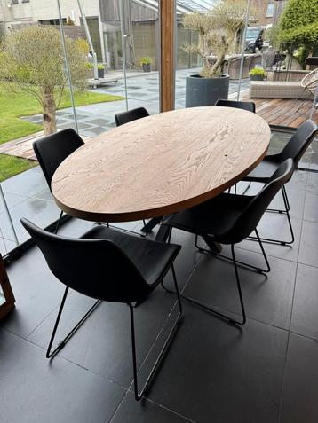 Stoelen 6 stuks CASTLE LINE, Huis en Inrichting, Stoelen, Ophalen, Zwart, Zo goed als nieuw, Vijf, Zes of meer stoelen