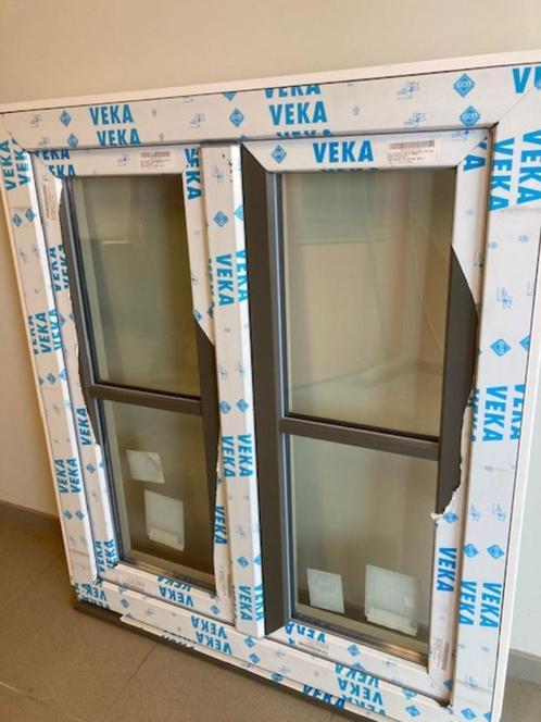 dubbel opendraaiende ramen - nieuw, Doe-het-zelf en Bouw, Glas en Ramen, Nieuw, Gevelraam of Ruit, 80 tot 120 cm, 80 tot 120 cm