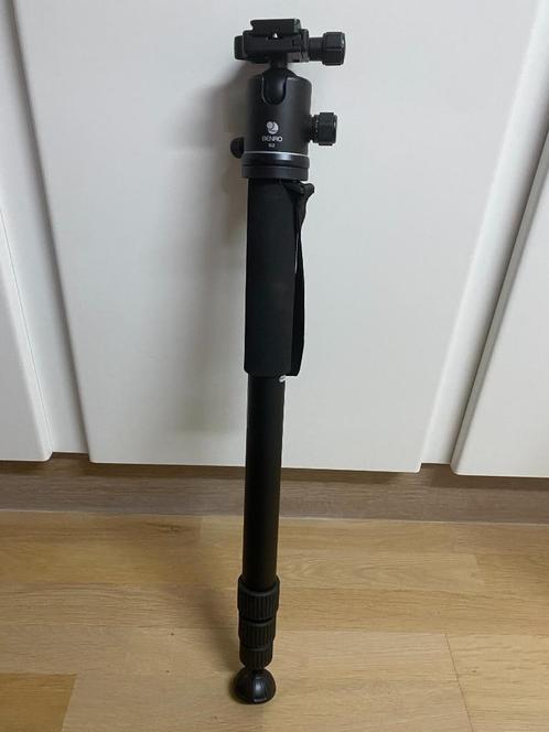 Monopod met plaatje en balhoofd Benro, Verzamelen, Foto-apparatuur en Filmapparatuur, Filmcamera, Ophalen of Verzenden