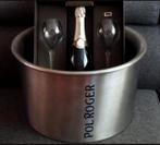 RARE POL ROGER Magnifique Énorme Vasque à Champagne 1600euro, Comme neuf, Moins de 5 bouteilles, Enlèvement, Métal