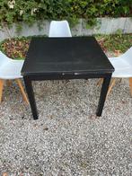 Tafel met 3 stoelen, Huis en Inrichting, Ophalen, Gebruikt, Vierkant