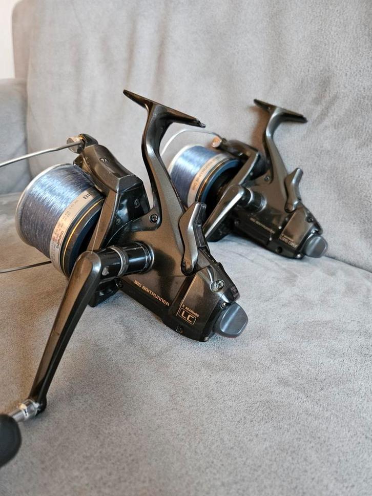 Shimano Bigbaitrunner Longcast, Watersport en Boten, Hengelsport | Karpervissen, Gebruikt, Ophalen of Verzenden