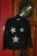 Pull noir et argenté avec étoiles Manches longues T128 cm, Enfants & Bébés, Vêtements enfant | Taille 128, Comme neuf, Fille, Pull ou Veste