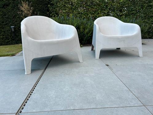 2 IKEA buitenstoelen Skarpö, Tuin en Terras, Tuinstoelen, Kunststof, Ophalen