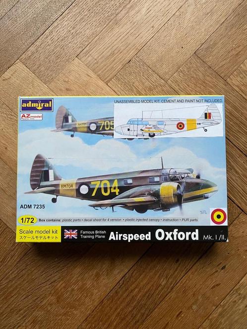 AIRSPEED OXFORD - BELGIAN AIR FORCE - SCALE : 1/72, Hobby & Loisirs créatifs, Modélisme | Avions & Hélicoptères, Neuf, Avion, 1:72 à 1:144