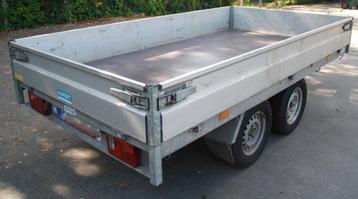 Aanhangwagen HAPERT | nieuwe banden en anti-slip vloer! beschikbaar voor biedingen