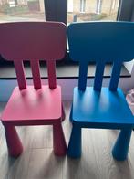IKEA Kinderstoel MAMMUT en kindertal FLISAT/trofast, Ophalen, Zo goed als nieuw, Stoel(en)