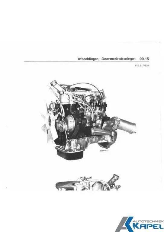Handleiding Dieselmotor OM616 PDF Online, Autos : Divers, Modes d'emploi & Notices d'utilisation