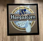 Hoegaarden reclame spiegel 50 x 50 cm, Ophalen of Verzenden, Zo goed als nieuw